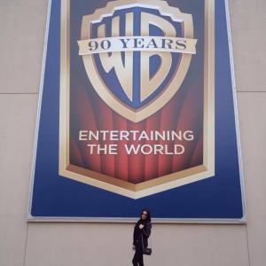 At Warner Brothers Studios