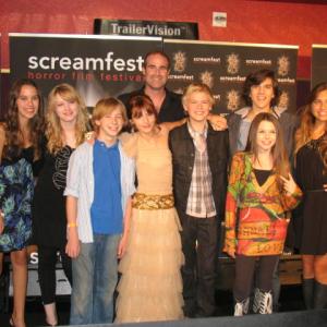 The Cast of Forget Me Not Premier at Scream Fest 2009