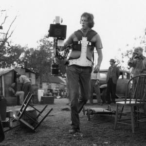 Bound For Glory 1975 Garrett Brown inventor Randall was the first assistant cameraman working with the design team for the first use of the Steadycam in a motion picture