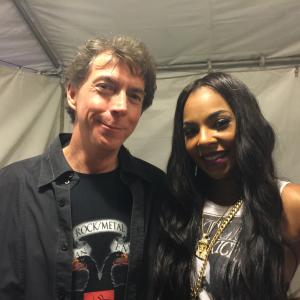 With Ashanti after 91215 Long Beach show