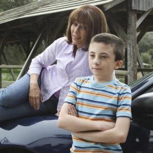 Still of Patricia Heaton and Atticus Shaffer in The Middle 2009