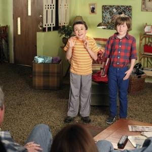 Still of Nick Shafer and Atticus Shaffer in The Middle 2009