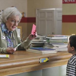 Still of Betty White and Atticus Shaffer in The Middle 2009