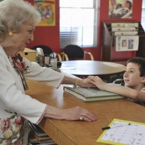 Still of Betty White and Atticus Shaffer in The Middle 2009