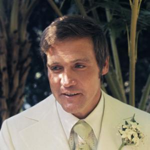 Lee Majors on his wedding day to Farrah Fawcett July 28, 1973