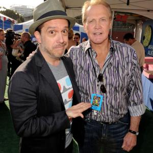 Toy Story 3 Director Lee Unkrich with Lee Majors  June 13 2010 at the LA Toy Story 3 Premiere