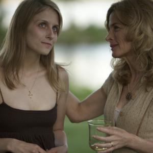 Christina Vinsick and Blanche Baker in Whisper Me a Lullaby