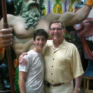 Mr Blaine Kern aka MR MARDI GRAS and I share some time together at his Mardi Gras World extravagaza! Thanks Mr Kern it was awesome!