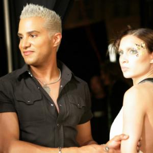 Still of Jay Manuel and Natalie Gal in Americas Next Top Model 2003