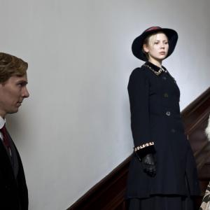 Still of Rebecca Hall, Benedict Cumberbatch and Adelaide Clemens in Parade's End (2012)