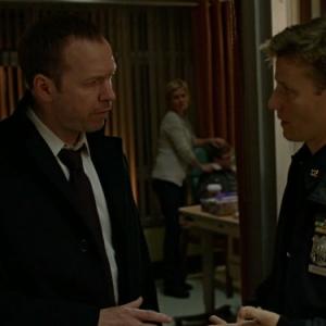 Still of Donnie Wahlberg Amy Carlson and Will Estes in Blue Bloods 2010