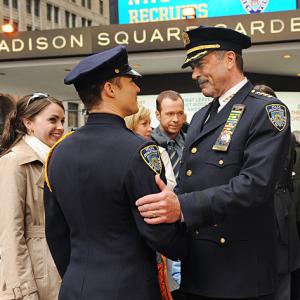 Still of Tom Selleck and Will Estes in Blue Bloods 2010