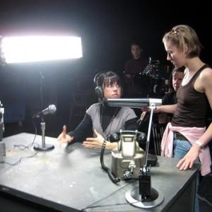 Forget My name on the set with directorwriter Julia Kots