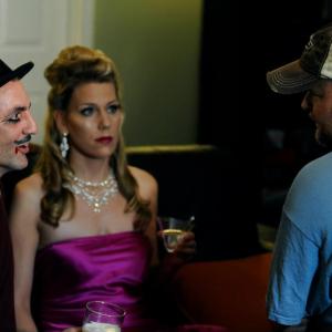 Production still from Keys to Happiness w Casey Groves and Director Rodney Petreikis