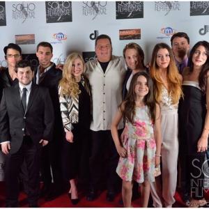 Cast and crew of Chasing Yesterday at SOHO International Film Festival