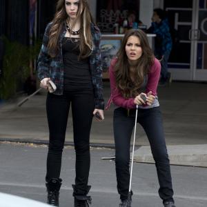 Still of Victoria Justice and Elizabeth Gillies in Victorious 2010