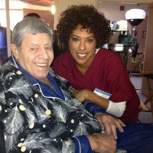 With Jerry Lewis in Max Rose
