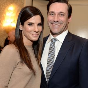 Sandra Bullock and Jon Hamm