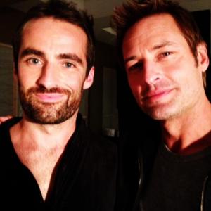 With Josh Holloway on Intelligence for CBS