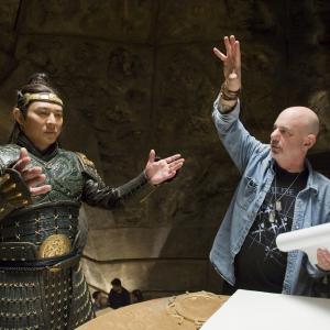 Still of Jet Li and Rob Cohen in The Mummy Tomb of the Dragon Emperor 2008