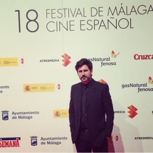 Hernán Zin during the presentation of the Malaga Film Festival