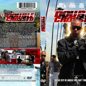 Jo Mani on DVD Cover of DOUBLE CROSSED out in 2011. Dir: Gary Sturgis