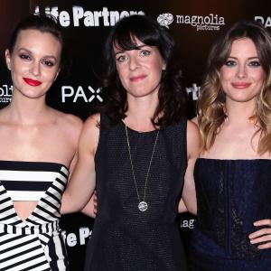Leighton Meester Gillian Jacobs and Susanna Fogel at event of Life Partners 2014