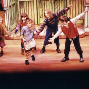 Here is Josie tapping her heart out in Annie at the age of 8 as Tessie in her first professional show.