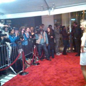 Josie on the red carpet for 