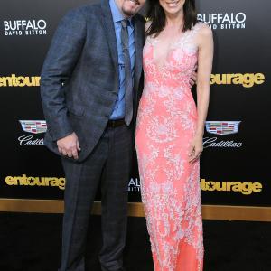 Kevin Dillon, Perrey Reeves and Barry King at event of Entourage (2015)