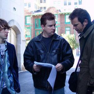 Eric Green myself and Jonny Victor on the set of InZer0 Episode 8
