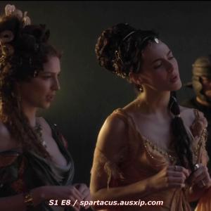 Caecilia and Aemilia in Spartacus: blood and sand