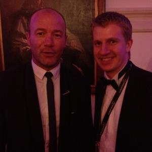 Graham Curry and Alan Shearer at event of Laureus World Sports Awards 2012