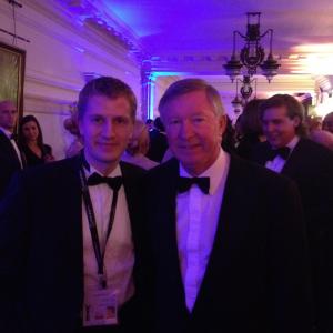 Graham Curry and Sir Alex Ferguson at event of Laureus World Sports Awards 2012