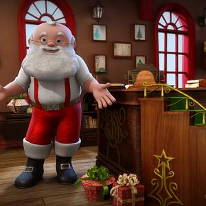 Still of Santa Claus in An Elfs Story The Elf on the Shelf 2011