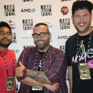 34s of the Paper Street Pictures team at Fantastic Fest 2012