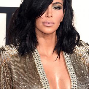 Kim Kardashian West in The 57th Annual Grammy Awards 2015