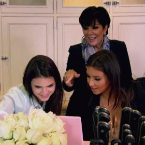 Still of Kris Jenner Kim Kardashian West and Kendall Jenner in Keeping Up with the Kardashians 2007