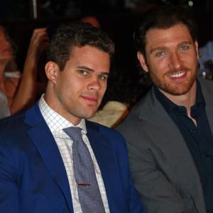 Pro basketball players Kris Humphries and Peter Cornell attend the 28th Anniversary Sports Spectacular Gala at the Hyatt Regency Century Plaza on May 19, 2013 in Century City, California.