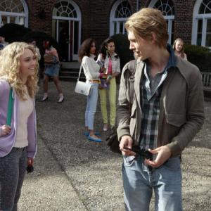 Still of AnnaSophia Robb and Austin Butler in The Carrie Diaries (2013)