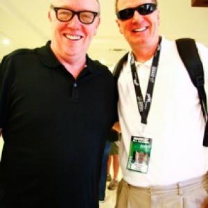 Brian Connors with Oscar winning writerdirector Terry George  Palm Springs Short Film Festival