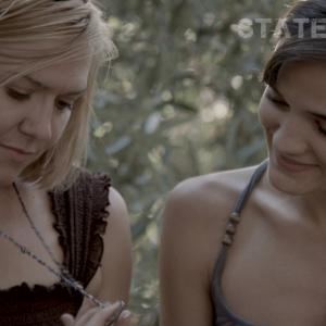 Still of Dominique Swain and Jamie Bernadette in State of Desolation