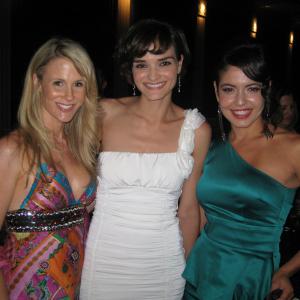 Chanel Ryan, Jamie Bernadette and Fabiana Rares at the red carpet premiere for film 