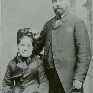 Great Great Grandfather Richard Loxley and wife Elizabeth 1883