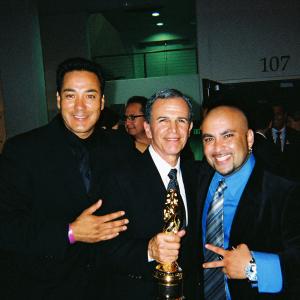 SABINO VILLALOBOS, TONY PLANA, ERIC MARTINEZ AT ALMA AWARDS AFTER PARTY
