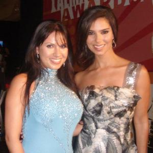 Patrizia Medrano and Roselyn Sanchez at 2008 Alma Awards