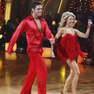 Still of Julianne Hough and Chuck Wicks in Dancing with the Stars (2005)