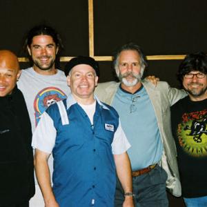 Michael Indelicato with Narada Michael Walden Jay Lane Bob Weir and Mark Karan
