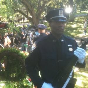 Boston Police Officer in not yet released feature film RIPD