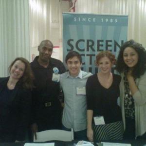 Volunteering for SAG FOUNDATION book pals at ACTORSFEST NYC